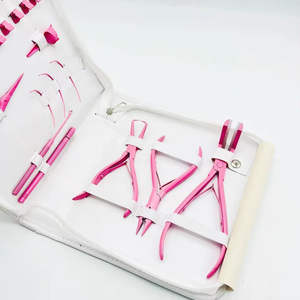 Kit de Herramientas Profesional de Alta Calidad para Extensiones de Cabello, de Uso Comercial, Alicates de Acero Inoxidable, Agujas de Gancho y Herramientas de Bucle - Product Image 3