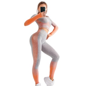 Nuevo diseño todo impreso transpirable al por mayor impresión personalizada Elegante ropa de yoga entrenamiento mujeres mono mujer traje deportivo - Product Image 1