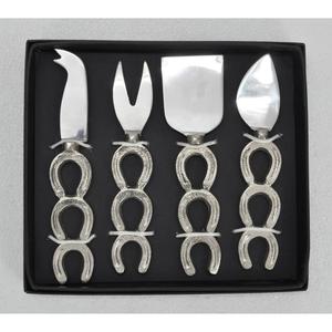 <b>Mirror</b> Polish Cutlery Sets Horse Bit Style Silver Flatware Sets 5 Pcs In Luxury Gift <b>Box</b> Custom Brands Logo Print Decorative <b>Box</b> - Product Image 4