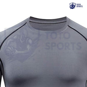 ชุดแรชการ์ดผู้ชายคุณภาพสูง ทันสมัย ดีไซน์ใหม่ล่าสุด ประสิทธิภาพเยี่ยม สวมใส่สบาย ระบายอากาศได้ดี ทรงเข้ารูป น้ำหนักเบา - Product Image 3