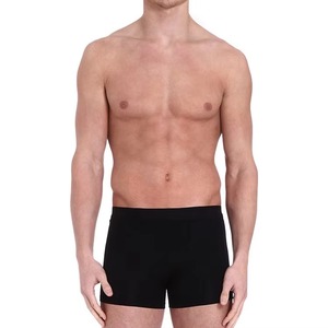 Calzoncillos bóxer de algodón para hombre, de tiro medio, tejidos, ecológicos, de ajuste holgado, con estampado a cuadros, cómodos para dormir, servicio OEM personalizado - Product Image 3