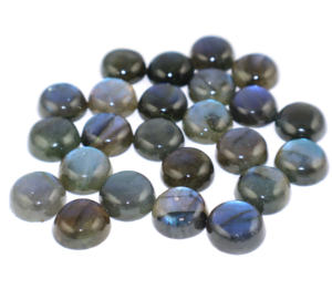 Pierre précieuse naturelle labradorite, forme ronde, cabochon, toutes tailles, pierre en vrac pour la fabrication de bijoux, fournisseur en gros, fabricant en vrac - Product Image 6