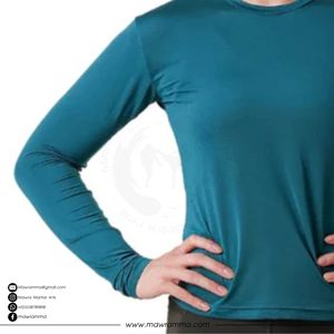 Camiseta Deportiva de Compresión para Mujer, Sostenible, con Logotipo Personalizado, de Alta Calidad, Ecológica, para Running, Entrenamiento y Fitness - Product Image 3