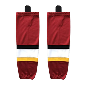 GLAMOUR PLUS Red Blue White Striped Knee High Basketball <b>Socks</b> for Adults <b>Breathable</b> Knitted Sport <b>Socks</b> - Product Image 4