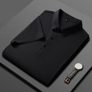 เสื้อโปโลผู้ชายผ้าคอตตอนผสมโพลีเอสเตอร์ หลายสีให้เลือก คุณภาพสูง ใส่สบายๆ ในฤดูร้อน แขนสั้น - Product Image 3