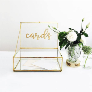 Bandeja de Espejo Rectangular Moderna y Exclusiva de Latón Dorado, Hecha a Mano, Calidad Superior, Acabado Personalizado, Caja para Joyería, Precio al por Mayor - Product Image 3