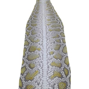 Chính hãng 0.6mm dày rám nắng da rắn da trăn mềm trang trí in Da Giày váy lót thắt lưng ghế sofa - Product Image 5