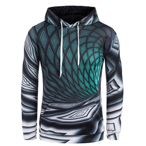 Sweat-shirt unisexe en polaire personnalisé OEM avec impression par sublimation, style streetwear, éco-responsable, à épaules tombantes, vierge, en gros - Product Image 4