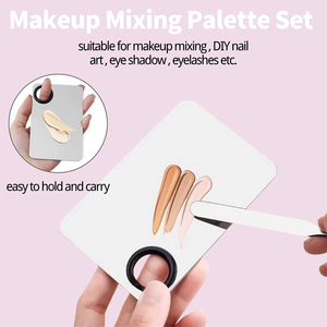 Espátulas para Mezclar Maquillaje, de Acero Inoxidable, de un Solo Lado, para Uso en Salones de Belleza, Marca Privada, Gran Venta - Product Image 3