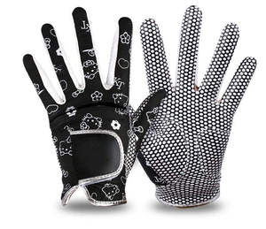 Gants de golf légers en cuir véritable avec sangle de poignet réglable pour une utilisation professionnelle et des entraînements quotidiens en extérieur - Product Image 5