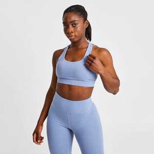 Best Selling Women's High Quality Reversible Yoga Wear Custom Made Sets Solid <b>Pattern</b> Print Bra <b>Leggings</b> OEM Service Available - Product Image 4