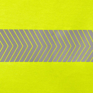 Chemise de travail haute visibilité personnalisée pour homme, à manches courtes, en jersey uni 100 % coton respirant, avec fermeture éclair réfléchissante, uniforme de sécurité - Product Image 6