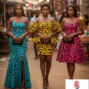 Tela de Algodón con Estampado Africano de Alta Calidad, Estilo Ankara, para Vestidos, Ropa, Costura, Manualidades, Moda Tradicional, Textil - Product Image 1