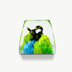 Keycaps Artisanat Forêt Mystique, Keycaps Artisanat Personnalisé, Keycaps Anime Mignons, Keycaps Verts, Ensemble de Keycaps, Keycaps en Bois - Product Image 1