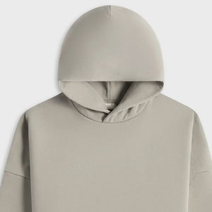 Hoodie pour homme avec manches longues, design personnalisé avec logo et capuche offrant une couverture confortable / Design à poignets côtelés à prix abordable - Product Image 2