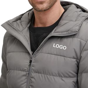 Chaqueta Acolchada con Capucha para Hombre, Premium, Personalizada, Impermeable, para Invierno, Abrigo de Plumón para Exteriores, Fabricante de Marca Privada OEM - Product Image 5