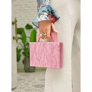 Bolso de Mano de Resina de Lujo para Mujer, Elegante Decoración para Ocasiones Especiales - Product Image 1