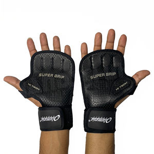 Custom Logo EVA Sports Weightlifting Training Grip Pads Adjustable Thickness Eco-Friendly Anti Slip Palm Grips Hand Protectors - Product Image 2