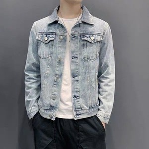 Veste en jean pour homme, nouvelle collection hiver 2024, vêtements élégants tendance, version coréenne pour homme, tailles grandes, vestes pour homme - Product Image 3