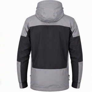 Men's Lightweight <b>Packable</b> Windbreaker <b>Jacket</b> Water Resistant Hooded Outdoor Adventure Running Sports Custom Brand Wholesale - Product Image 2