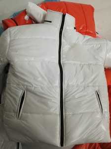 Red Men's Hooded Zip-Up Puffer Jacket Waterproof & Windproof <b>Heated</b> Winter <b>Coat</b> <b>with</b> Canvas Fabric Casual Outerwear - Product Image 4