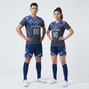 Uniformes de Fútbol Personalizados OEM, Conjuntos de Fútbol para Adultos, Camisetas de Fútbol Sublimadas - Product Image 2