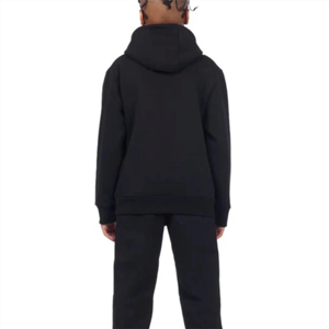 Fabricants sur mesure, survêtement d'hiver imprimé personnalisé pour enfants, ensemble de 2 pièces à capuche, antibactérien, unisexe, service OEM - Product Image 5