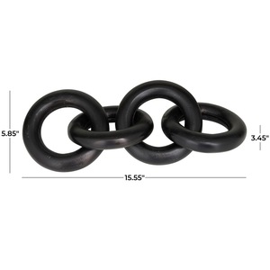 Indian <b>Resin</b> Accents Handcrafted Home Decor Chains Modern Design Lightweight Polished Finish for Christmas & New Year - Product Image 2