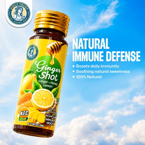 Bebida Reforzadora de Inmunidad Vinut Trust Ginger Shot de 50ml, Marca Privada, Lista para Beber, con Miel y Limón, Envío Gratis, Muestra Disponible - Product Image 6