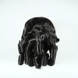 Perruques de cheveux humains Full Lace HD de haute qualité 100% Remy Human, perruques de cheveux humains HD Lace Front Wig pour femmes noires - Product Image 6