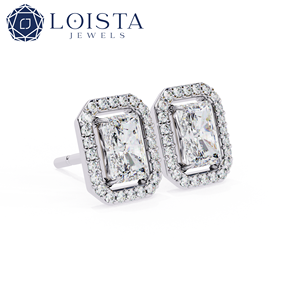 Boucles d'oreilles en diamant cultivé en laboratoire certifié IGI Gia Betterstar HPHT CVD, boucles d'oreilles en or 14k 18k, bijoux en diamant cultivé en laboratoire - Product Image 2