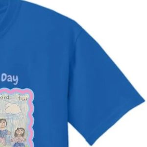 แจ็คแอนด์จิลเสื้อยืดแขนสั้นสำหรับผู้ใหญ่ ผ้าฝ้ายพรีเมี่ยม คอกลม พิมพ์ลายกราฟิก เสื้อยืดลำลอง เสื้อผ้าแฟชั่นสำหรับทั้งชายและหญิง - Product Image 3