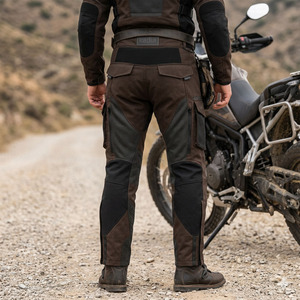 Pantalones de Motociclismo para Hombre Kadia, Resistentes al Viento, Transpirables, con Paneles Reforzados y Cintura Ajustable - Product Image 3