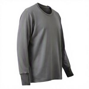 เสื้อยืดคอตตอน 200 กรัม ปักโลโก้ตามสั่ง OEM เสื้อยืดแขนยาวสำหรับฤดูใบไม้ร่วงและฤดูหนาวแบบใหม่ - Product Image 5