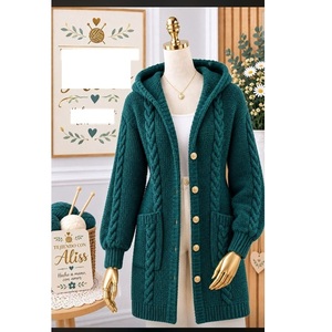 Pulls 100% acrylique ou coton, calibre 12, pour femmes, très tendance, style décontracté, pour la saison hivernale, fournisseur du Bangladesh. - Product Image 1