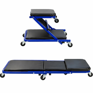 Asiento rodante 2 en 1 Z Creeper, taburete convertible para taller con ruedas, asiento ajustable para taller GAPGAR033 - Product Image 5