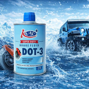 Líquido de Frenos DOT 3 de 250 ml, Aceite Hidráulico de Grado Comercial para Autos y Motos, Venta al Por Mayor OEM - Product Image 1