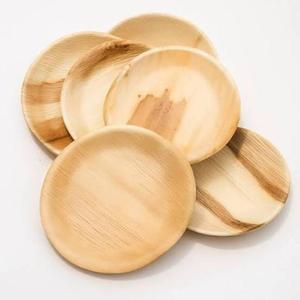 Platos de Hoja de Palma Areca de la Mejor Calidad, Biodegradables, Desechables, para Servir Alimentos en Restaurantes, Empresas de Catering y Comedores - Product Image 3