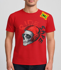 T-shirt unisexe personnalisé en coton 100% respirant, grande taille, avec impression frontale et logo, vente en gros - Product Image 5