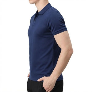 Polo classique pour homme en coton doux et respirant, polo de golf avec logo personnalisé, polo tendance pour homme, polo en coton premium uni - Product Image 3