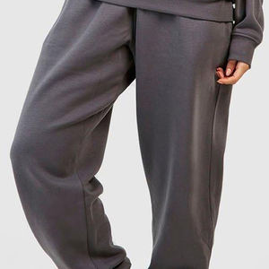 Chándal de Otoño Invierno para Mujer, Color Liso, Personalizable, 100% Algodón, Traje Deportivo Informal para Adultos - Product Image 4