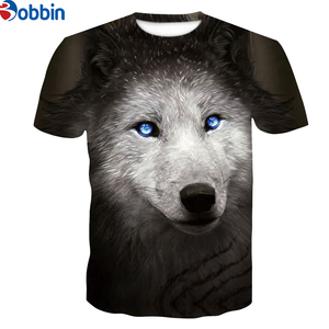 Camiseta de Manga Corta para Hombre con Estampado 3D por Sublimación, Diseño Nuevo, Superventas, Spandex/Poliéster, Estilo Hip Hop, Corte Regular - Product Image 6