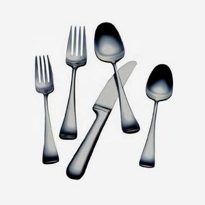 Nouvel ensemble de couverts en argent de haute qualité au design moderne et luxueux, aspect royal, ensemble de couverts en argent - Product Image 3