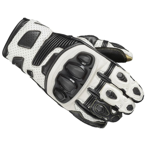Guantes de Motociclismo de Dedo Completo, Transpirables, de Cuero, con Protección Contra Impactos, Azules y Amarillos de Alta Visibilidad, Unisex, para Motocross - Product Image 6