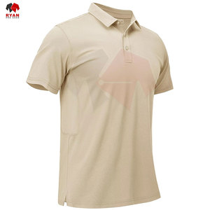 Chemises polo personnalisées Ryan Pro Gear pour hommes, style pull, avec logo personnalisé sur le panneau. - Product Image 6