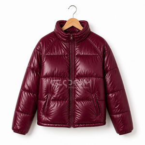 Cosh International <b>Men</b> Bubble Puffer <b>Jacket</b> High Quality Fashion Recycled Material Winter <b>Warm</b> Quilted Windproof <b>Jacket</b> - Product Image 4