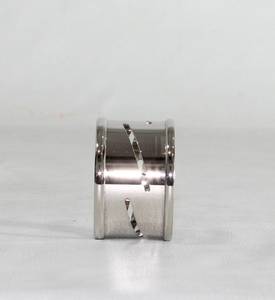 Anneau de serviette carré en argent plaqué, technique de moulage à la main, pour la décoration de table, avec logo - Product Image 3