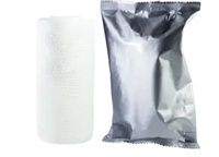 Consommable médical chirurgical, gaze absorbante douce 100% coton pour le soin des plaies, bandage en rouleau