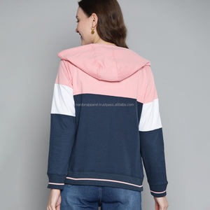 Nardon Apparel, fabricant professionnel, sweat-shirt pour femme doublé en coton 100% de haute qualité, 350 GSM, personnalisable - Product Image 2