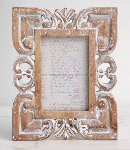 Cadre photo en bois massif au design moderne pour présenter élégamment des souvenirs et des tables dans les maisons - Product Image 4